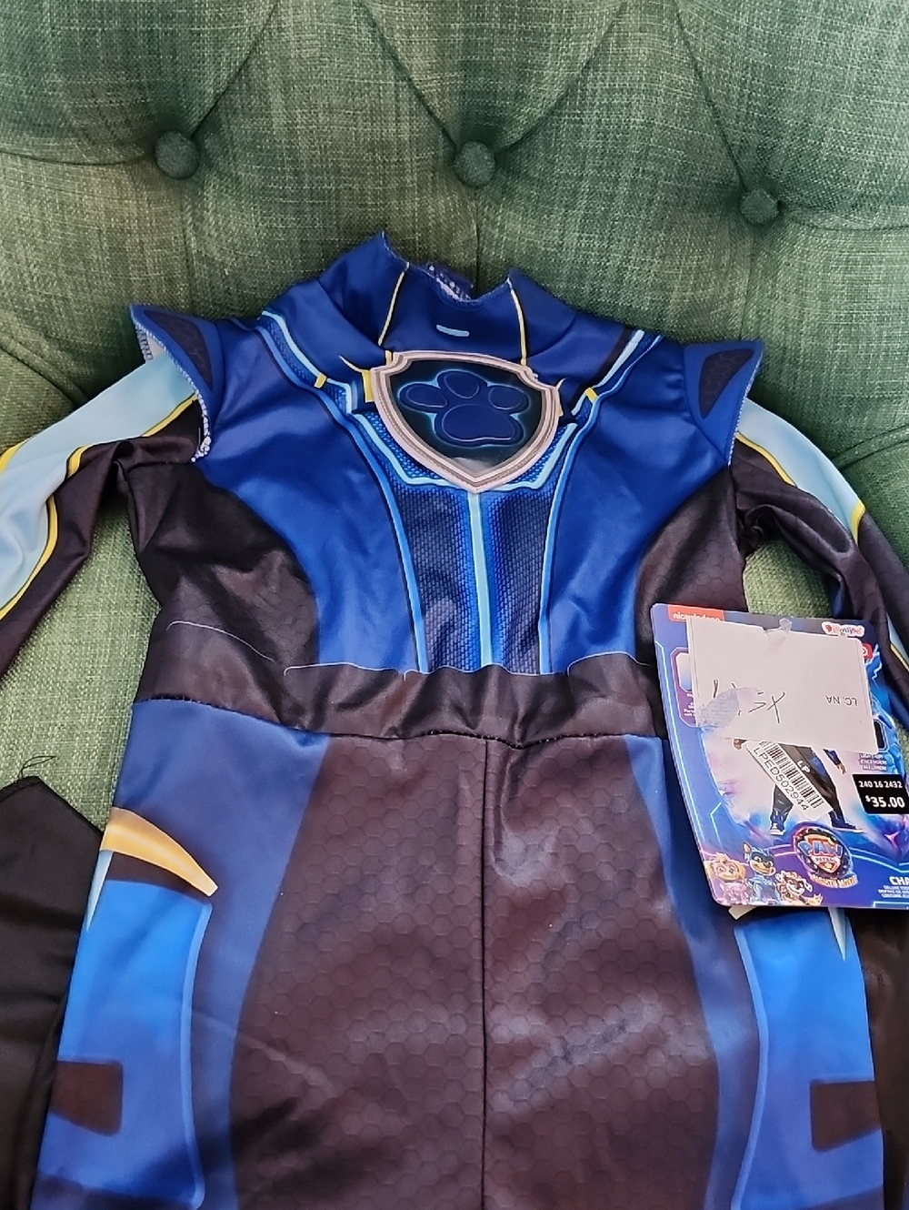 Blue Paw Patrol Chase Kids Costume - Official Character Outfit
